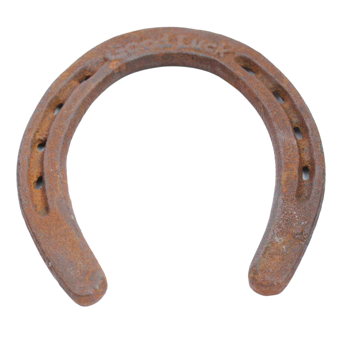 HomArt Good Luck Horse Shoe Cast Iron - Decorative Lucky Charm Decor