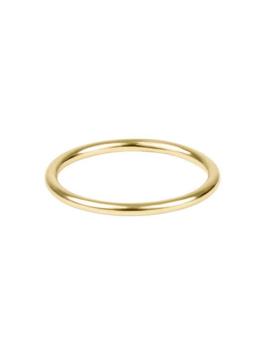 Classic Gold Thin Band Ring