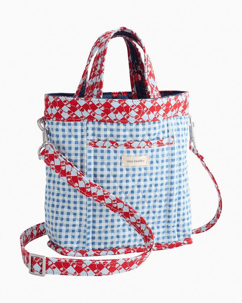 Mini Hathaway Tote Bag in Cherry Picking
