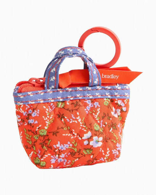 Original Tote Bag Charm in Wildflower Sprigs