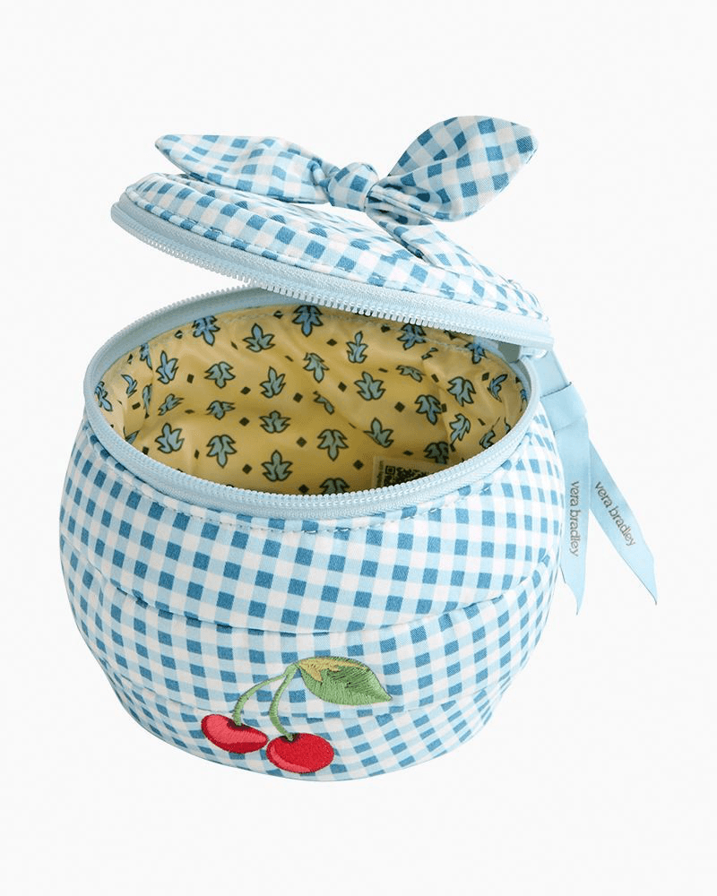 Cherry Cosmetic Bag in Cherry Picking