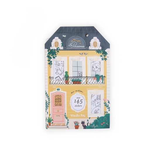 The Parisiennes Box of 6 Coloring Books w/145 Stickers