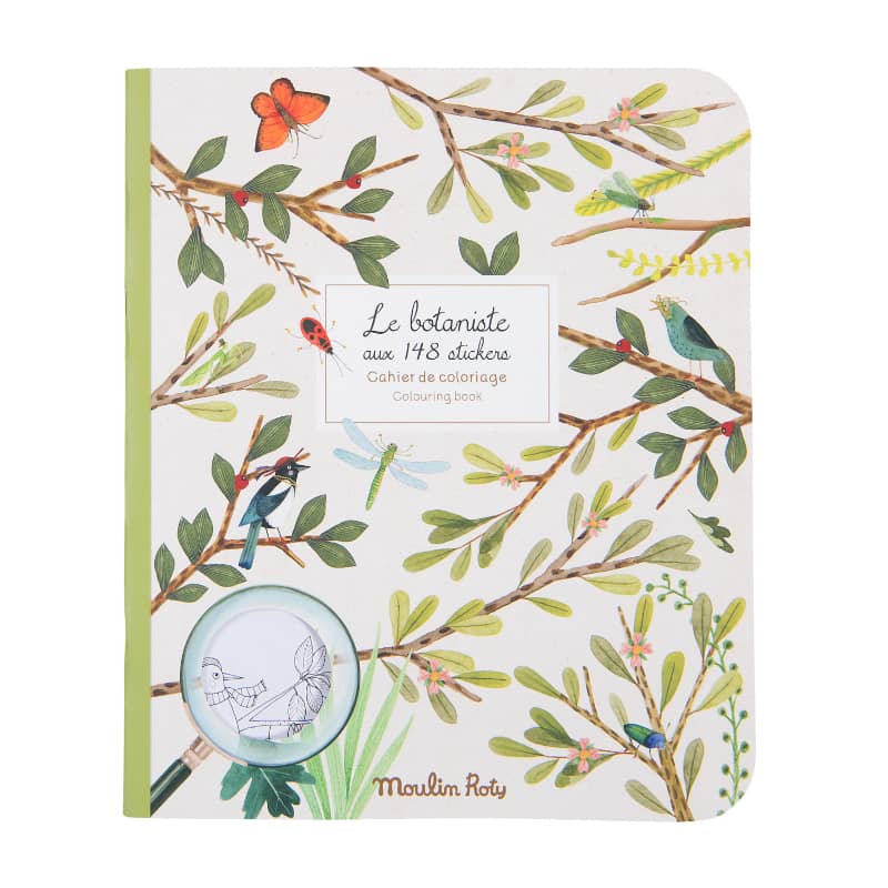 Coloring Book & Stickers - Explorer Theme