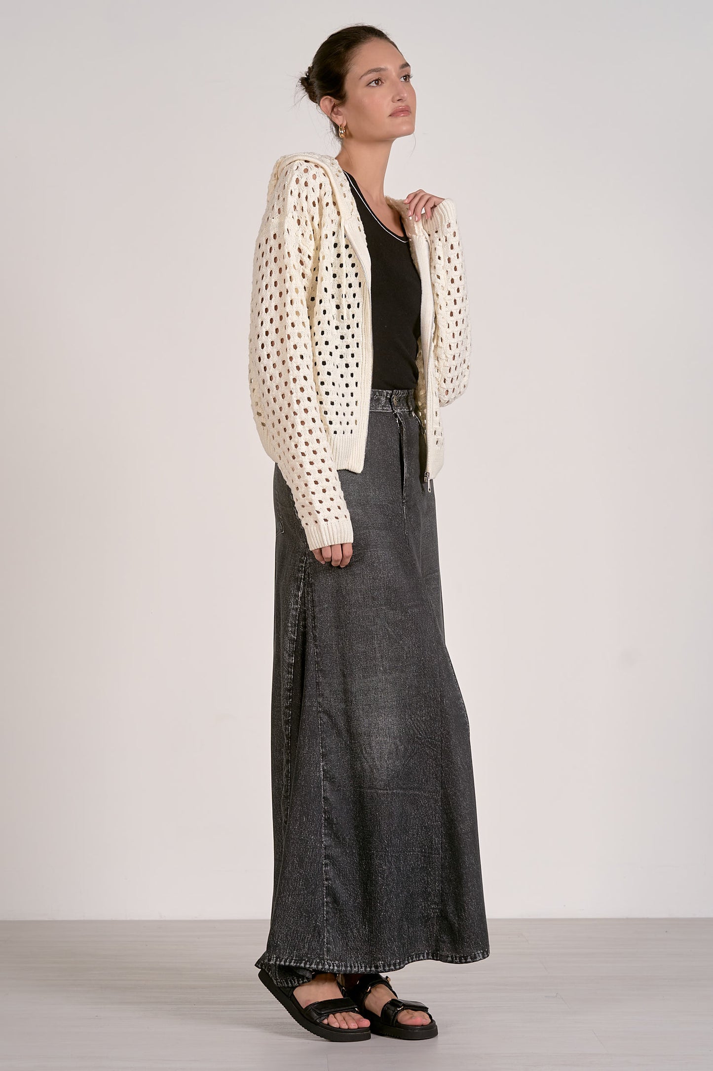 Full Zip Elan Cardigan Favorite Sweater