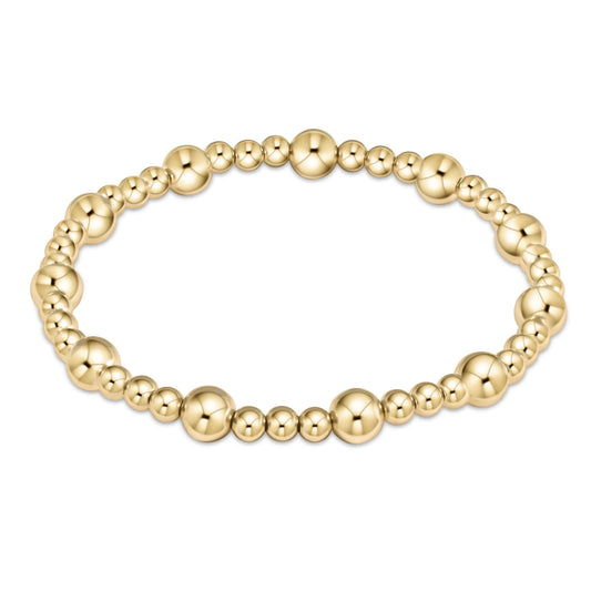 sincerity gold 6mm bracelet