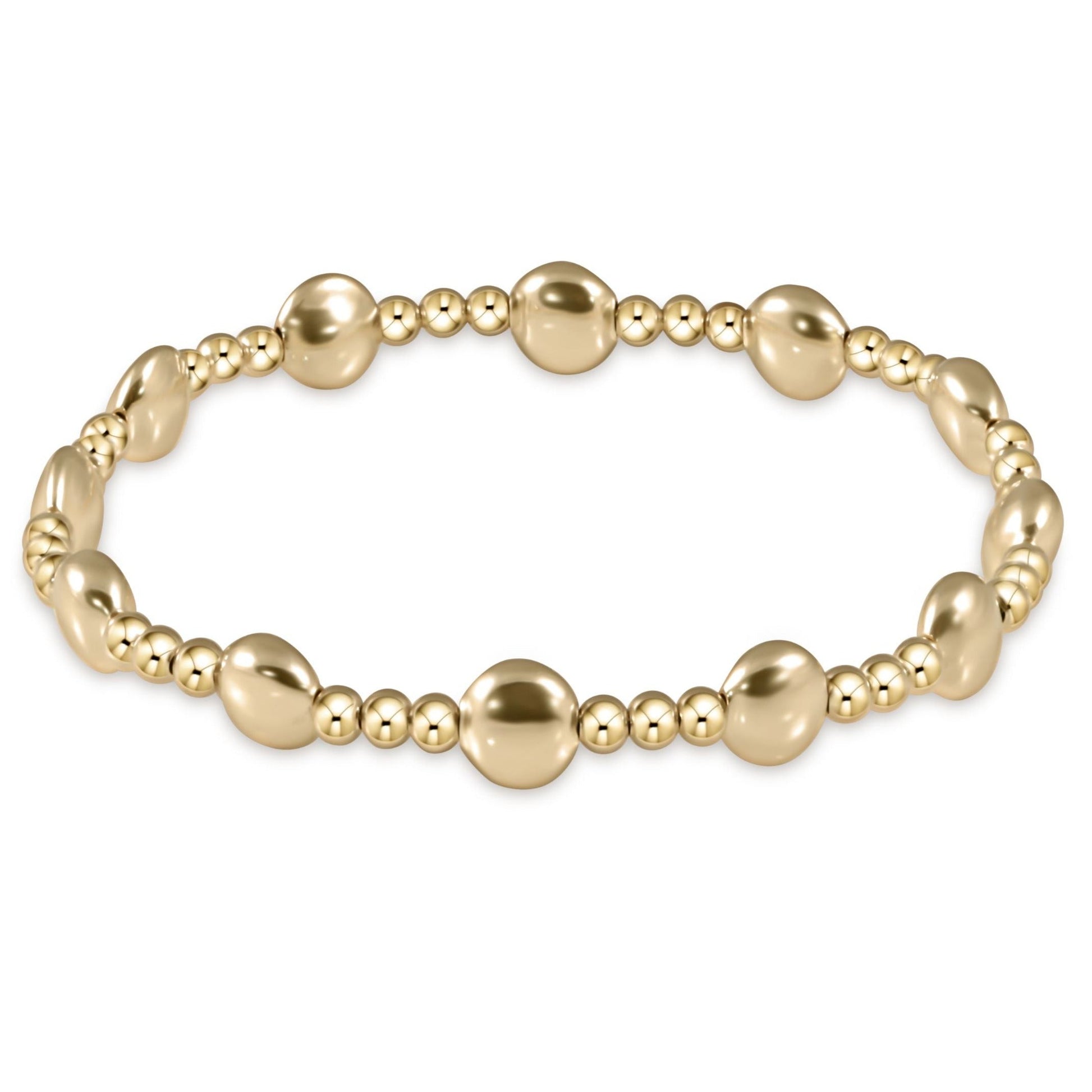 honesty sincerity gold 6mm bracelet