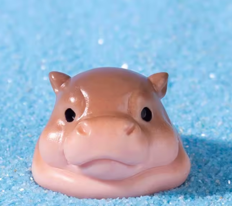Moody Hippo Surprise Pull