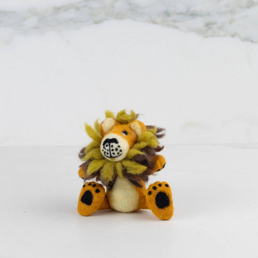 Felt Sitting Lion SMALL