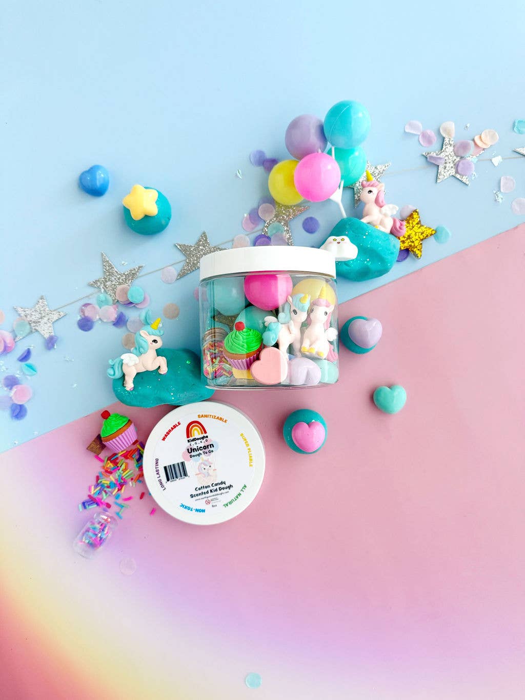 Unicorn Party (Cotton Candy) Dough-To