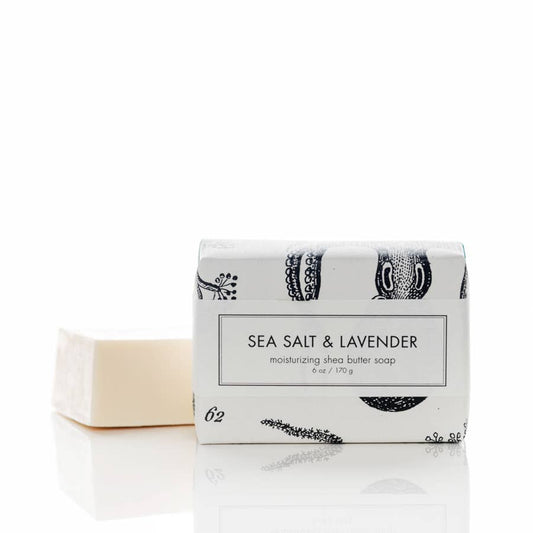 Sea Salt & Lavender Shea Butter Soap - Bath Bar