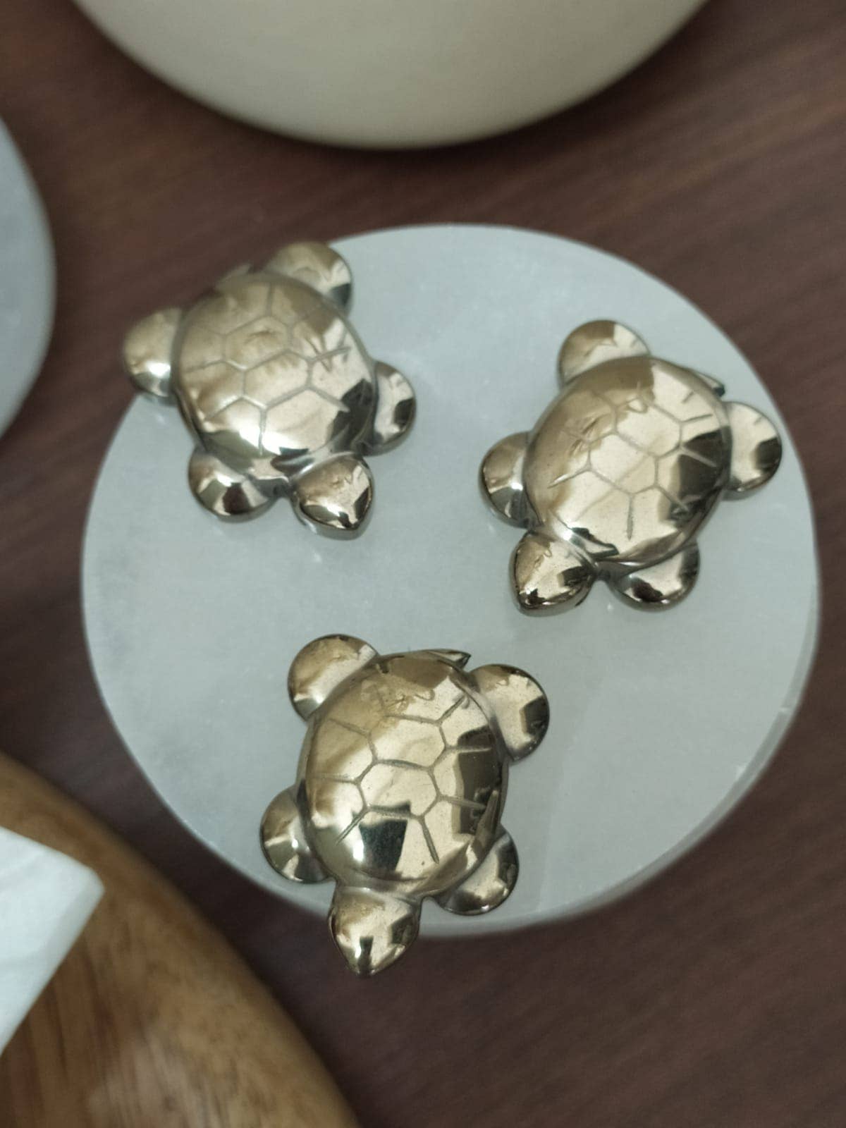 Gold Pyrite Turtle Figurines