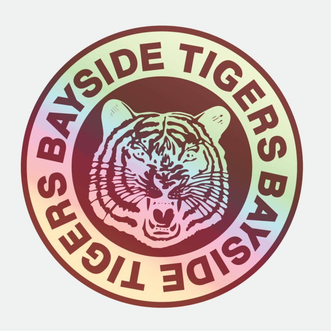 Bayside Tigers - Saved by the Bell Inspired Holo Sticker