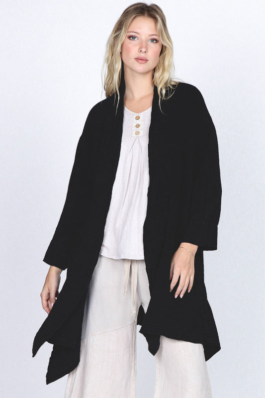 Double Gauze Duster Cardigan