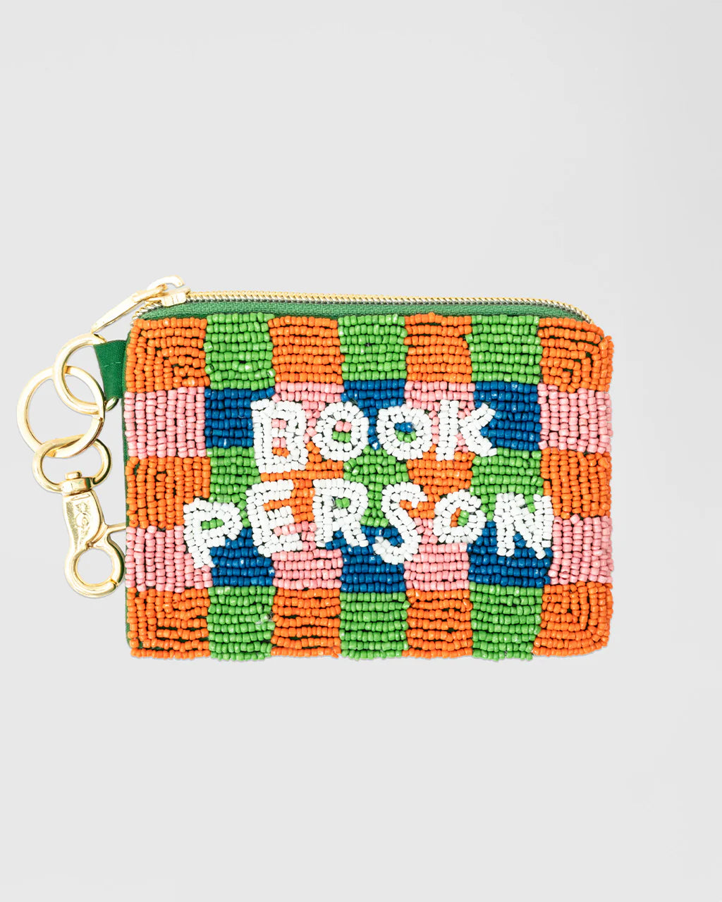 Book Person Beaded Pouch | Quirky Gifts by ban.do