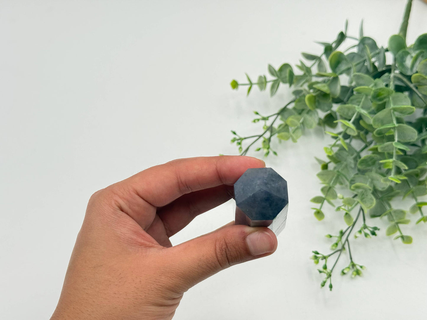 Iolite Tower 8 Faceted 3.75 - 4.00 inches or 8.9 - 9.5cm
