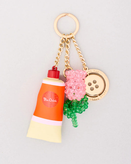 Ban.do Fidget Keychain Celebrate the Small Things | Colorful Desk Toy Accessory
