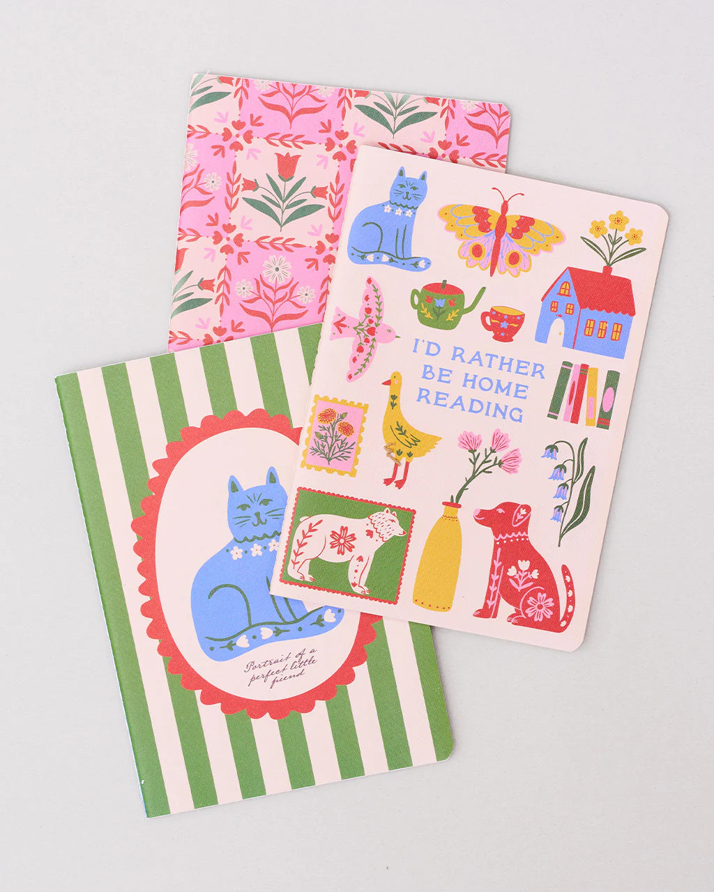Hold that Thought- I'd Rather Be Home Reading Notebook Set