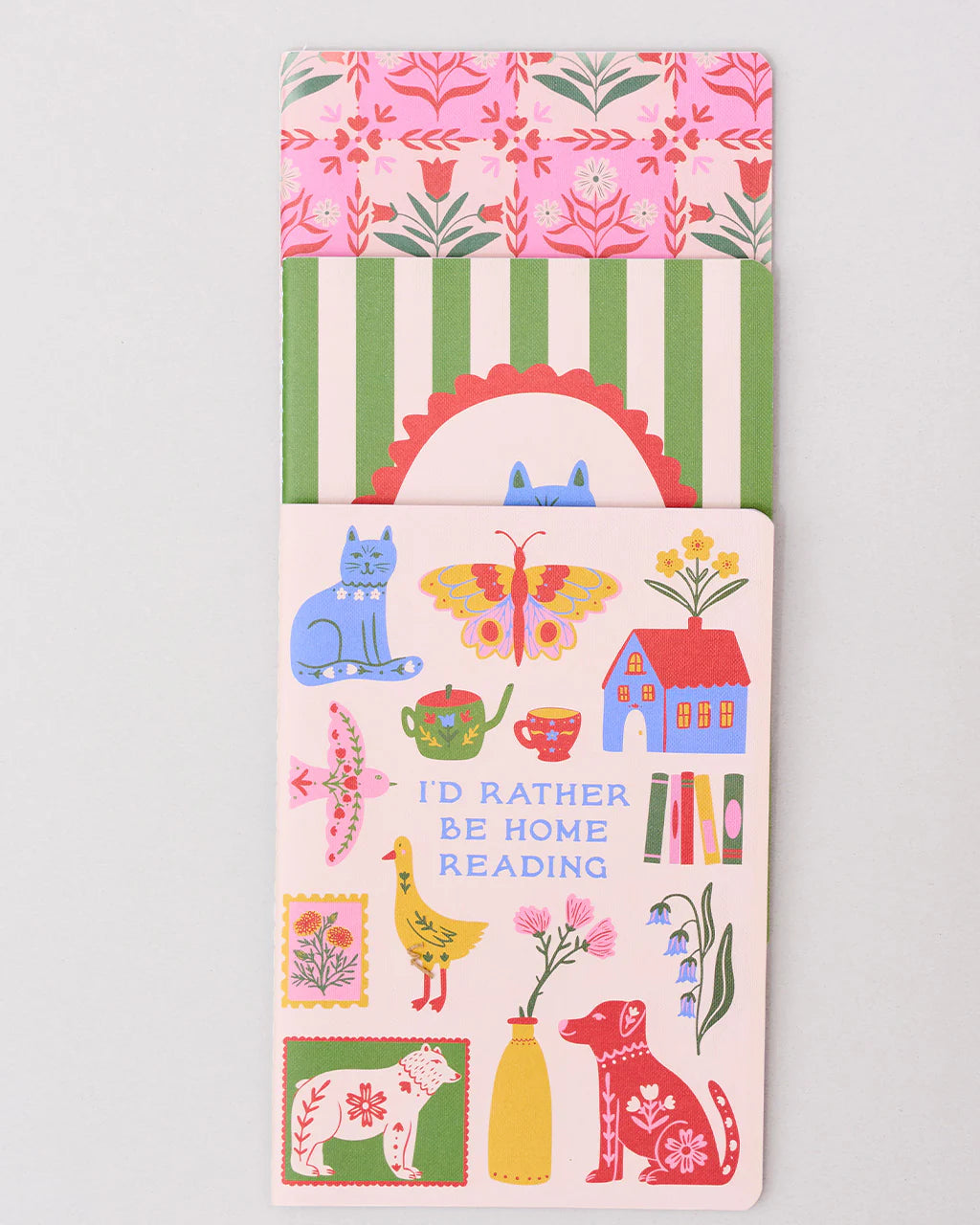 Hold that Thought- I'd Rather Be Home Reading Notebook Set