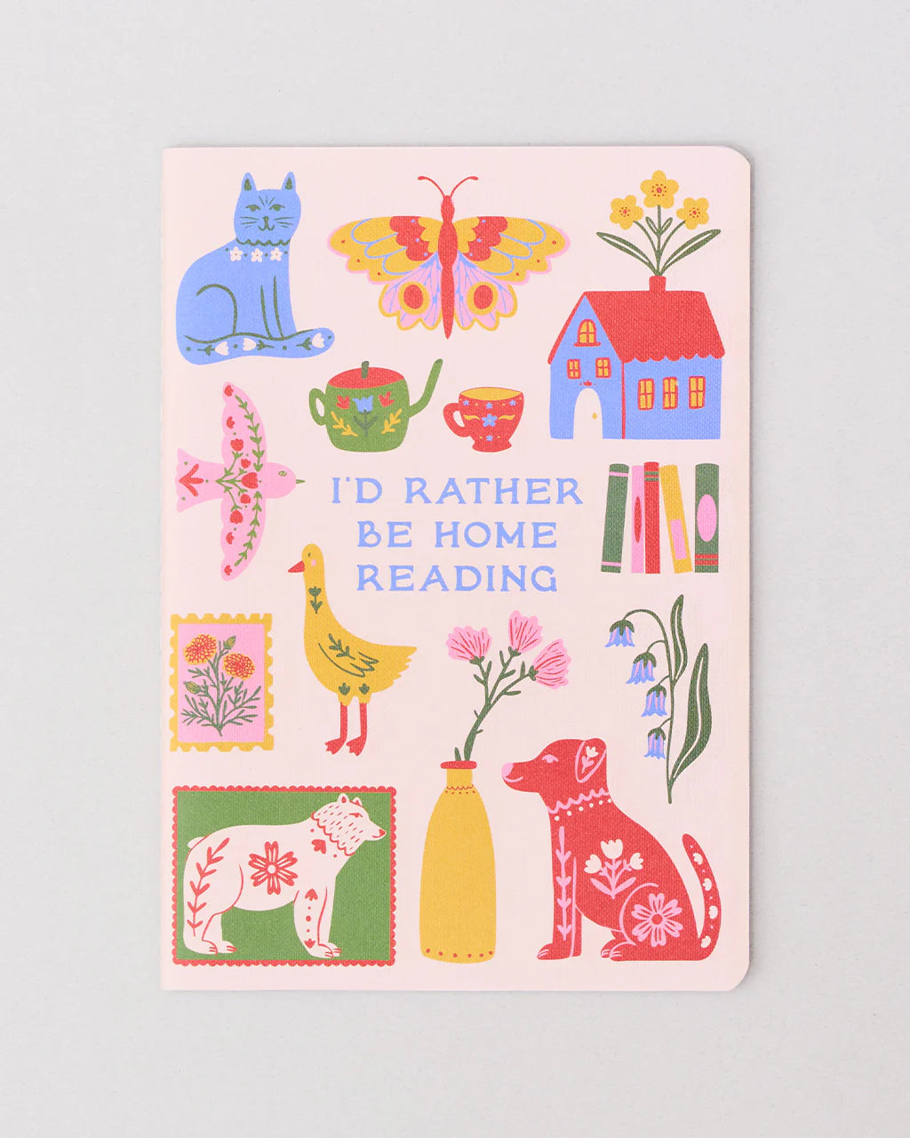 Hold that Thought- I'd Rather Be Home Reading Notebook Set