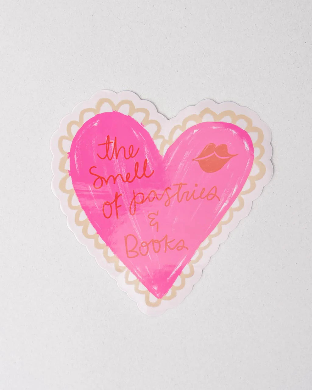 Stick with It! Big Vinyl Stickers - Pastries and Books by ban.do