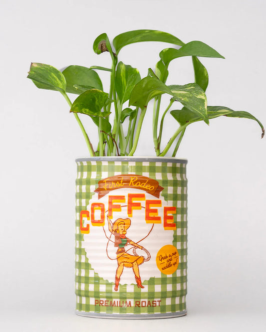 Ceramic Coffee Can Planter | Quirky Home Decor by ban.do