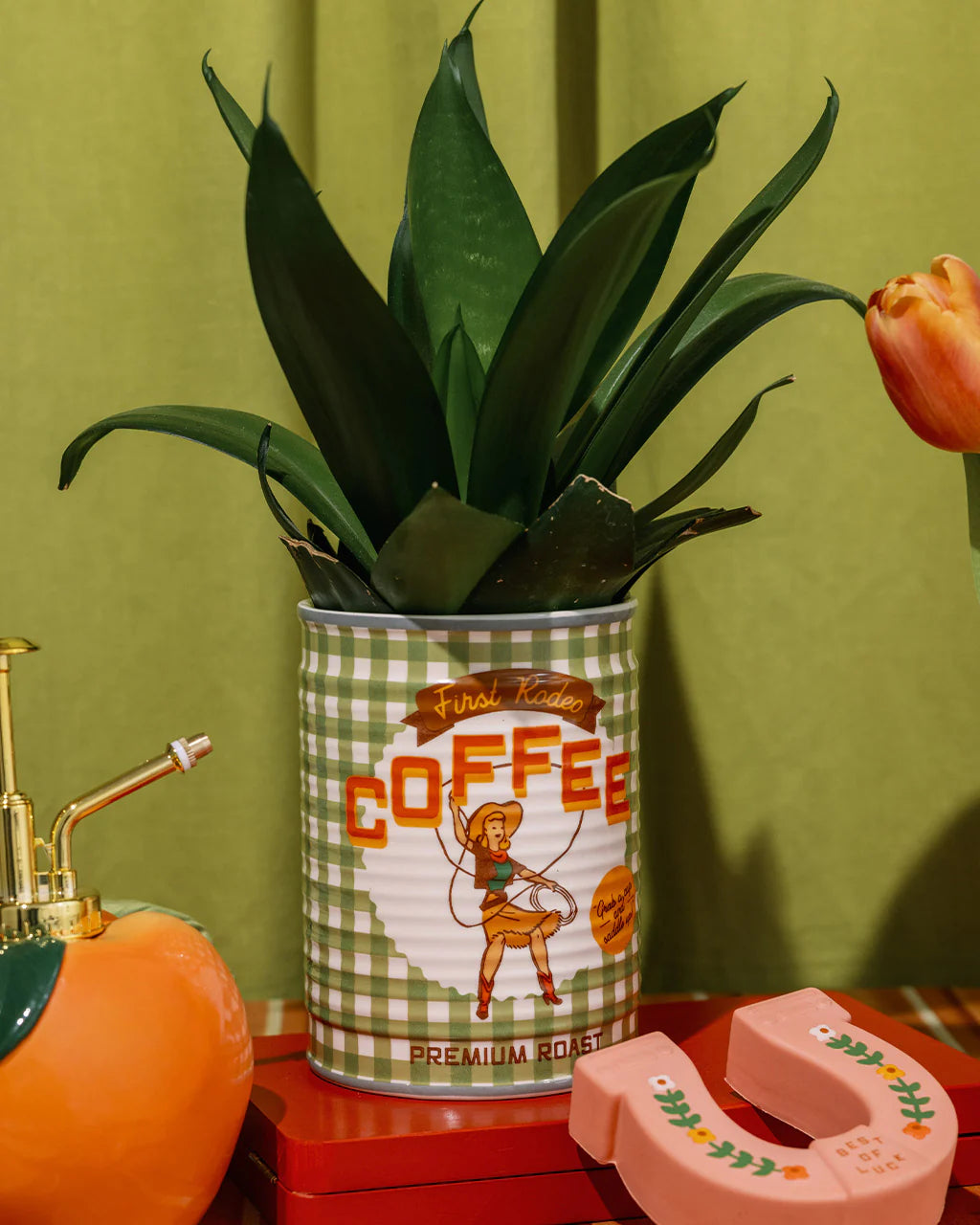 Ceramic Coffee Can Planter | Quirky Home Decor by ban.do