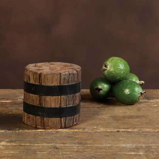HomArt Wood Bundle 4x4 Round - Rustic Wooden Home Decor