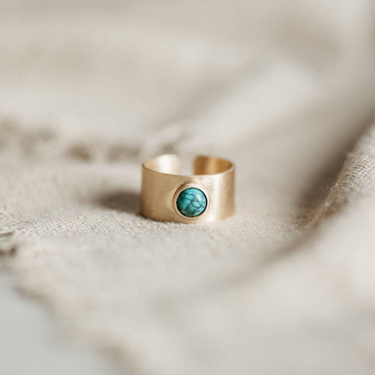 Nile Ring // 6mm // Turquoise