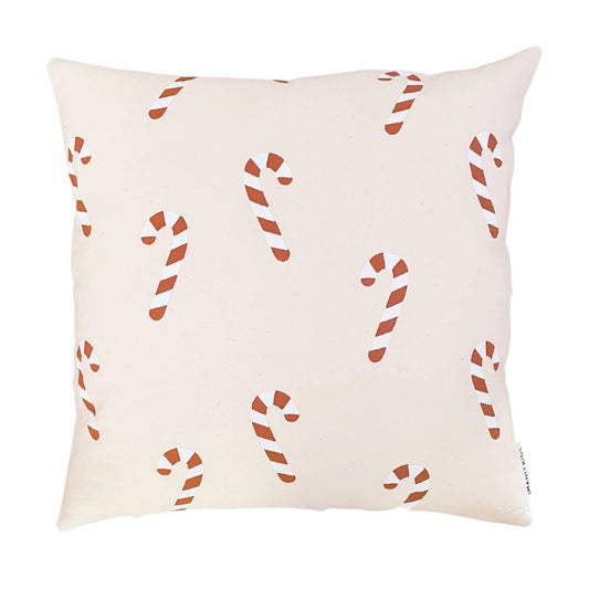 Candy cane pillow (Option with or without pillow insert)