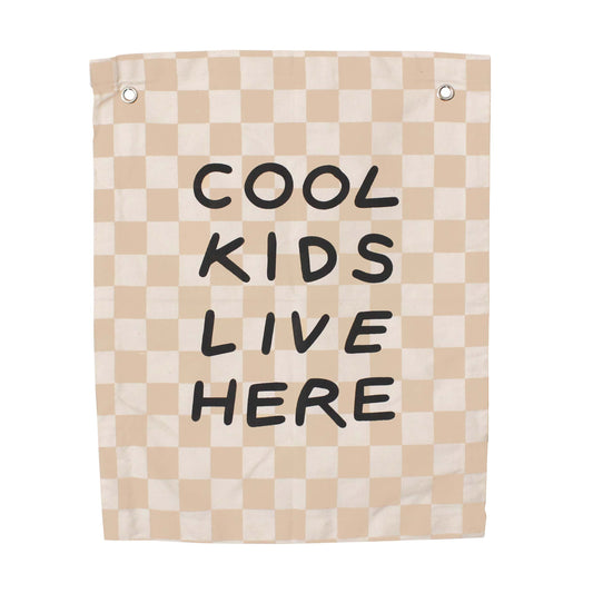 Cool Kids Canvas Banner