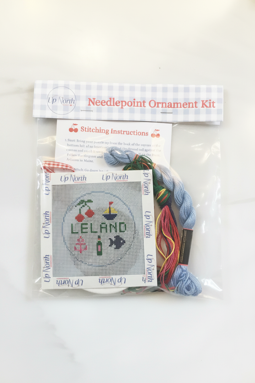 Leland Ornament Needlepoint Kit