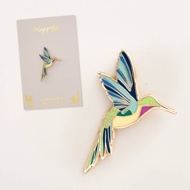 Hummingbird Pin, Nature Gifts