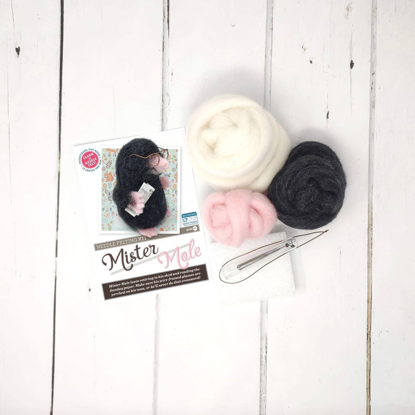 Mr Mole Needle Felting Craft Kit