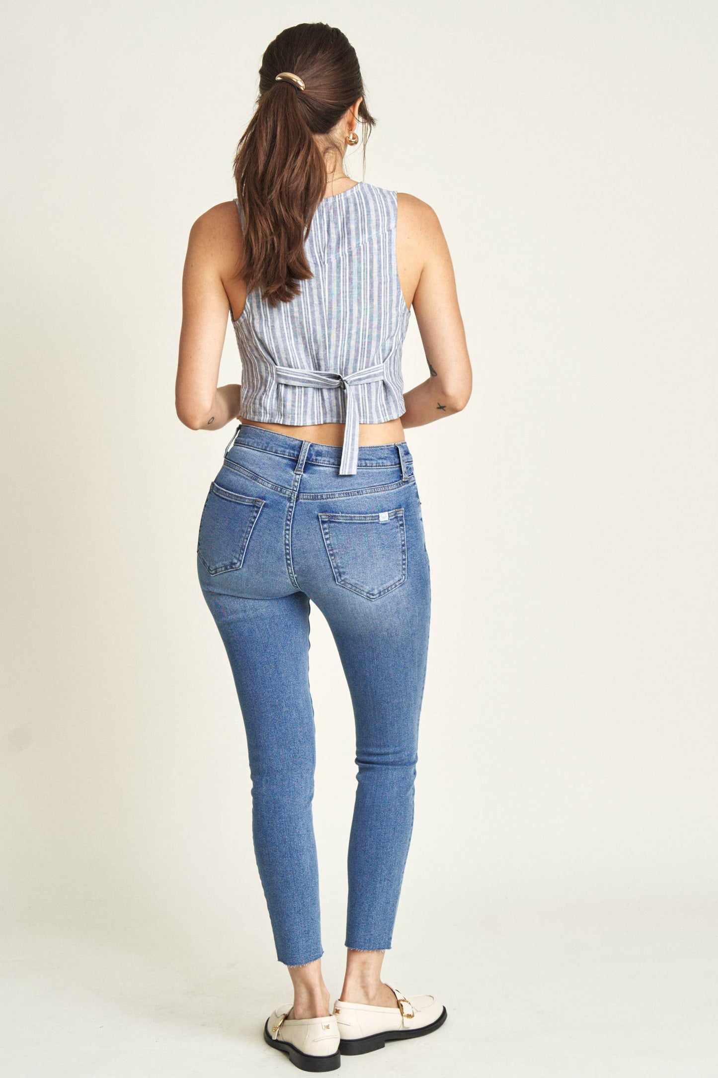 Cooper Skinny High Rise Jean, Light Indigo