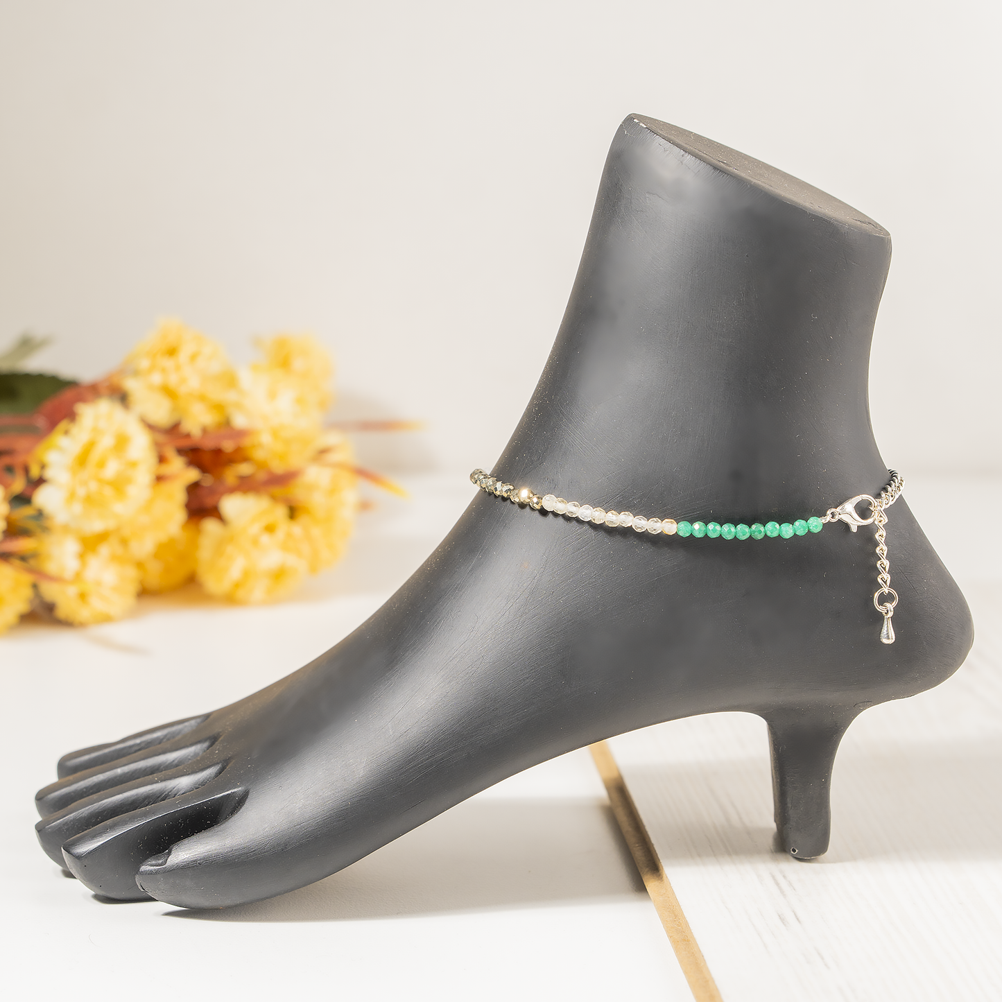 Crystal Anklets | Dhan Yog | Energy Healing Accessory