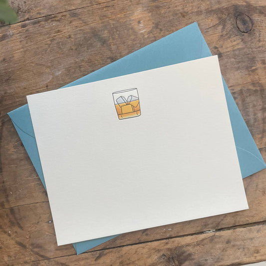 Whiskey Notecard