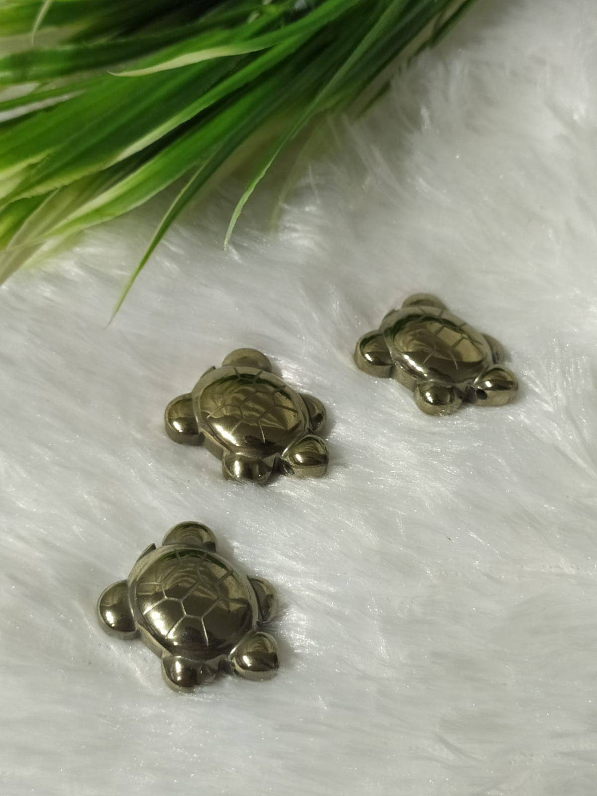 Gold Pyrite Turtle Figurines