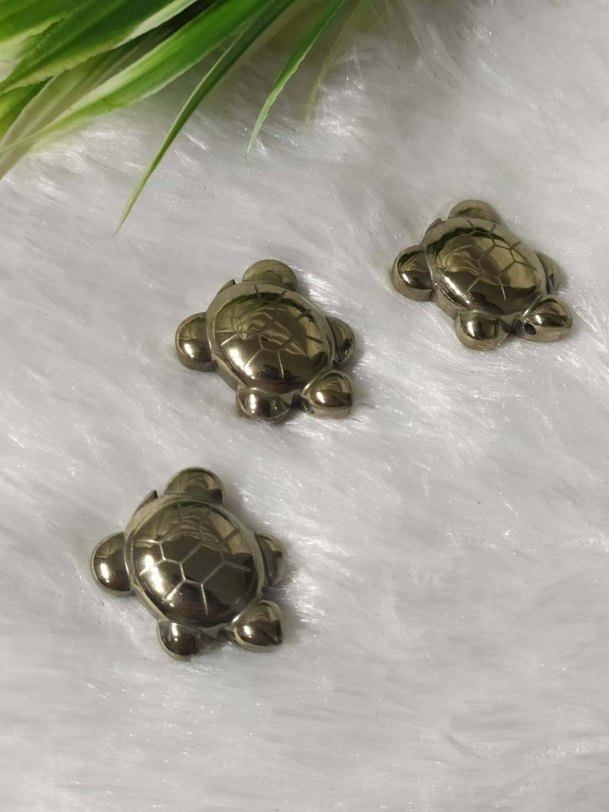 Gold Pyrite Turtle Figurines