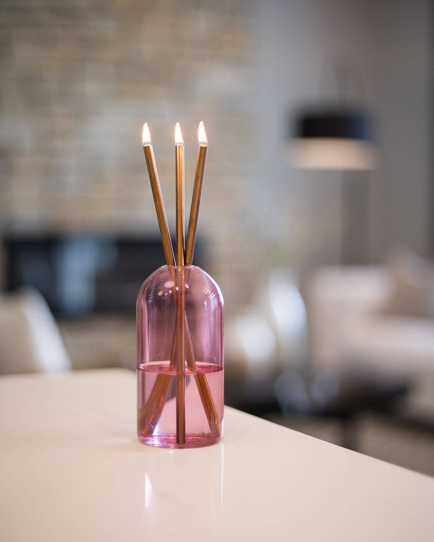 Pink Lady Vase Candle Holder