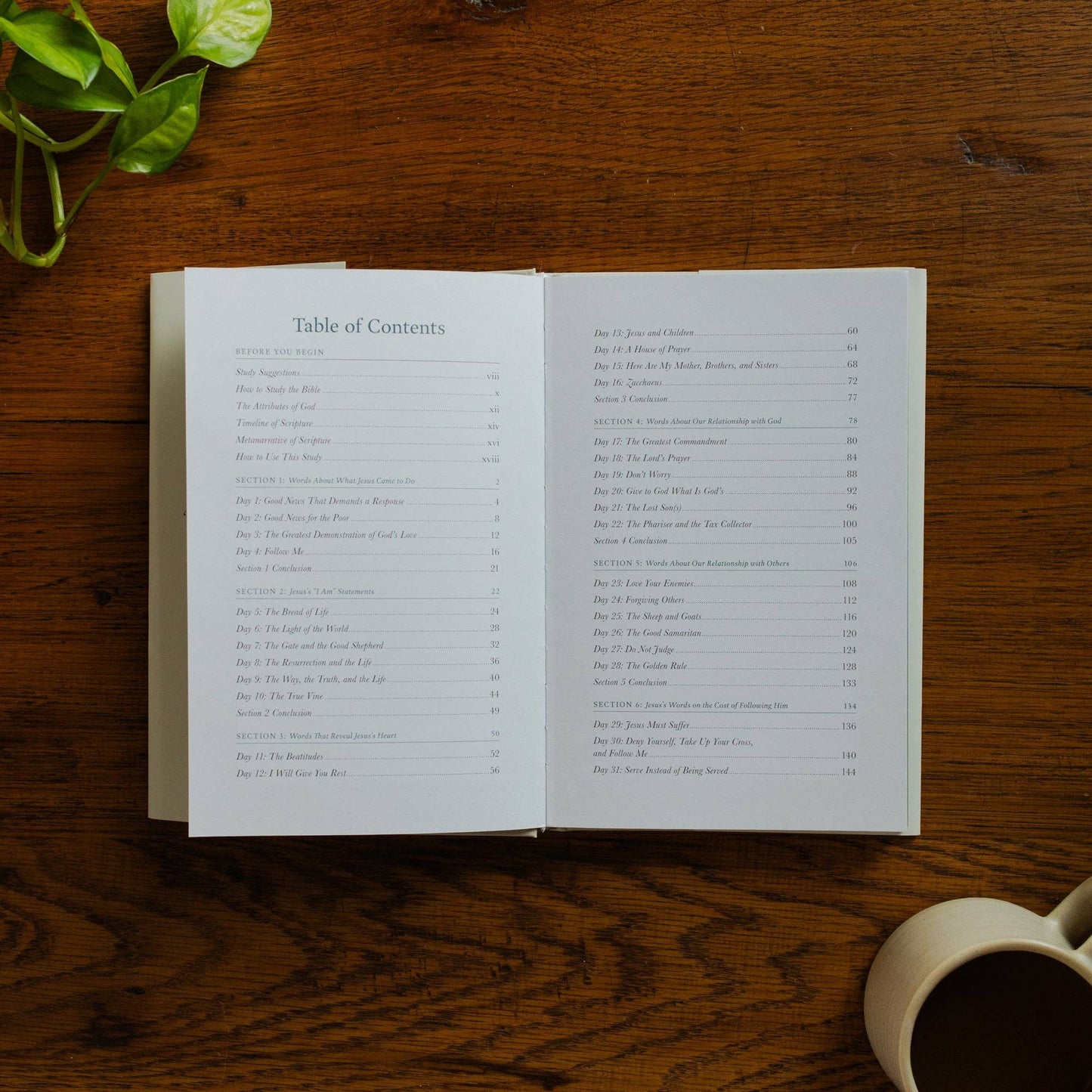 Forty Sayings of Jesus Hardcover Bible Study