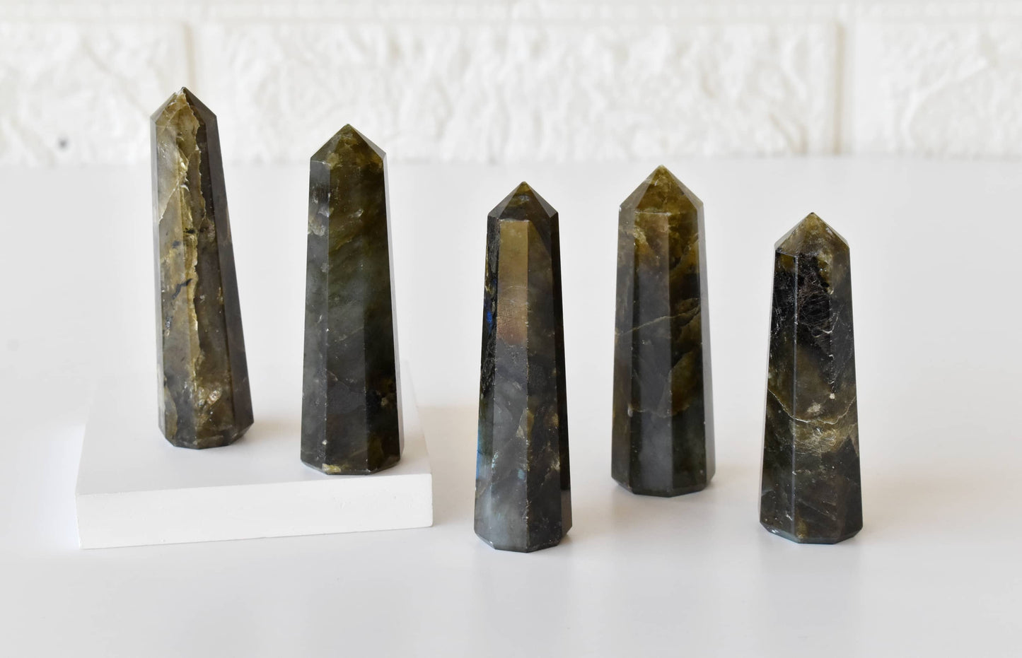 Labradorite Tower Point(Intuition & Spiritual Enlightenment)