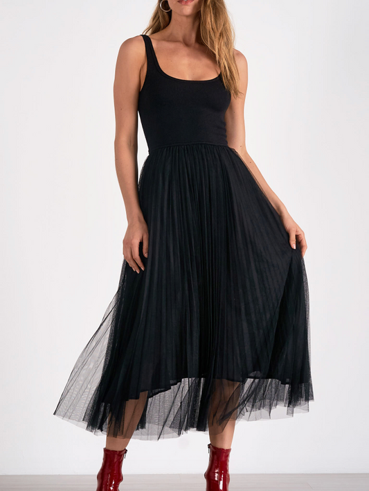 Maxi Tank Tulle Dress