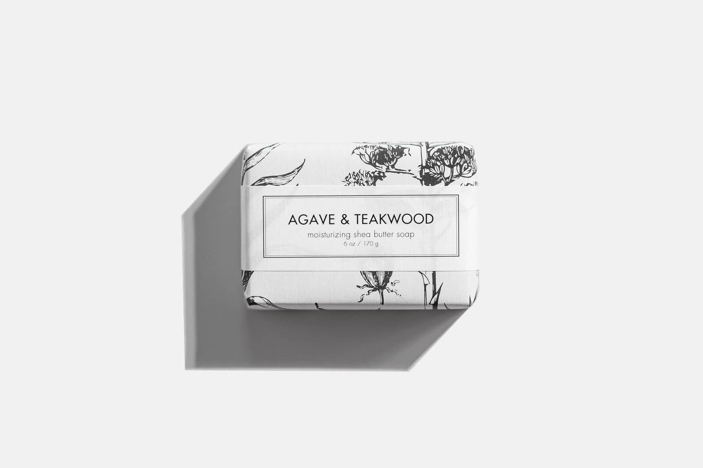 Agave & Teakwood 6oz. Shea Butter Bar