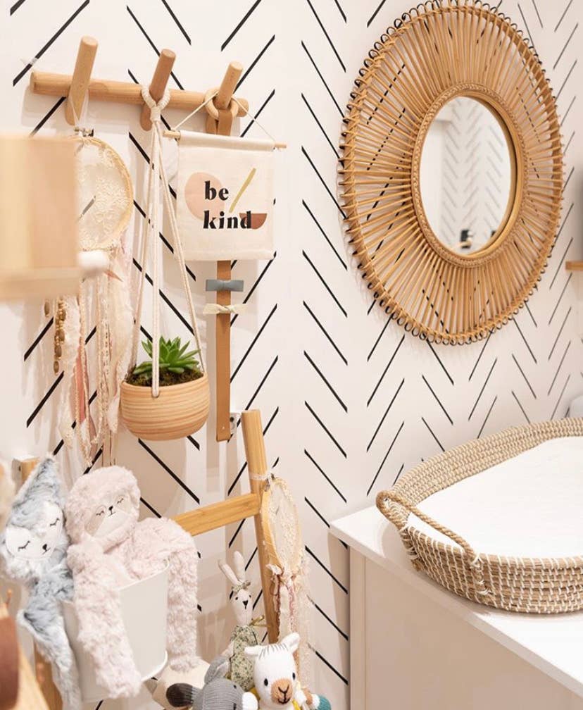 Be Kind Canvas Hang Sign