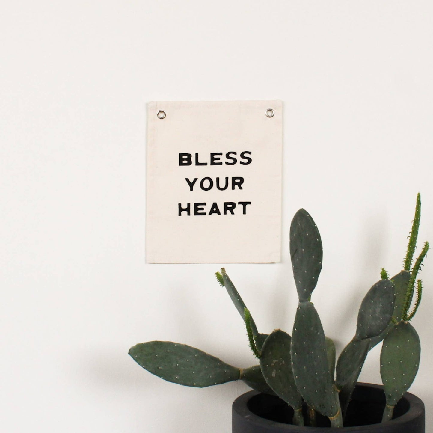 Bless Your Heart Canvas Banner