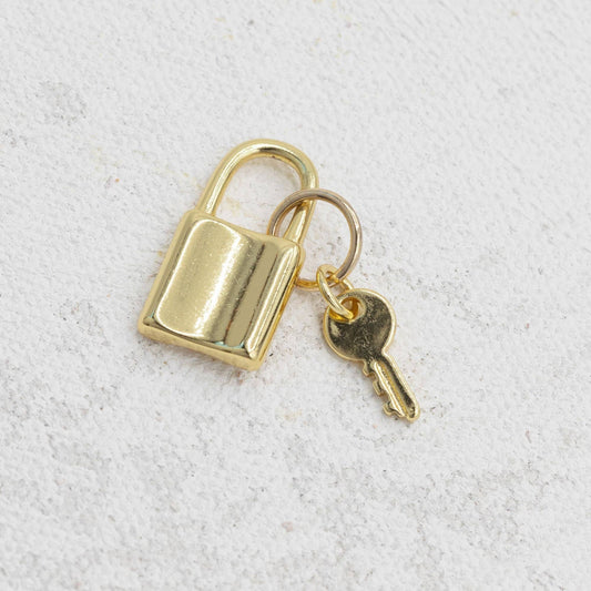 Lock & Key Charm