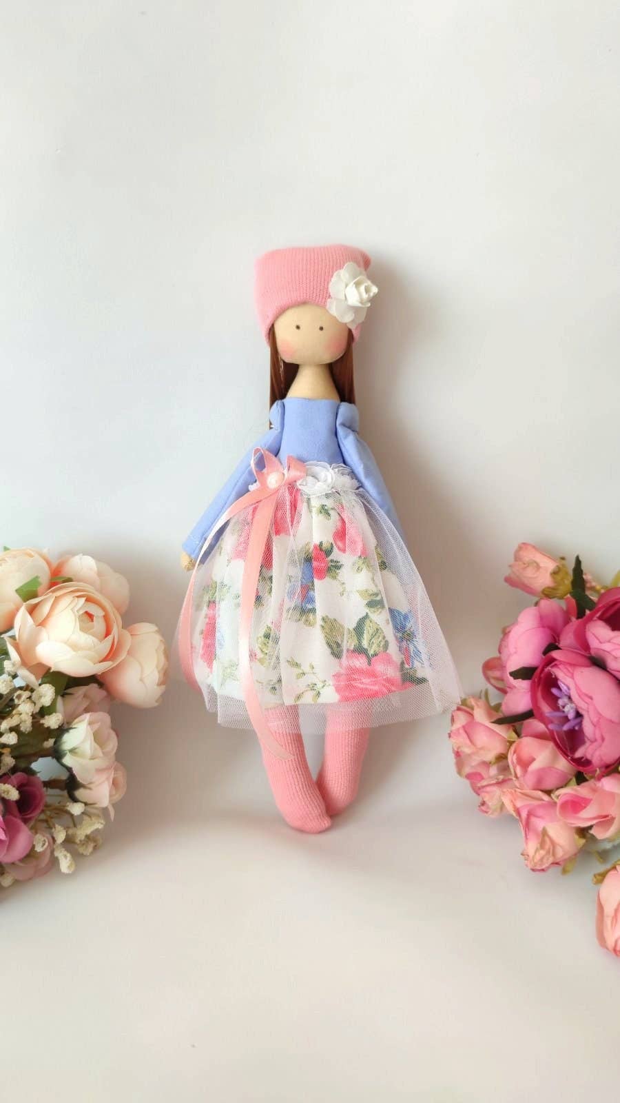 Handmade Keepsake Doll with Stitched Clothing – Heirloom Gift from Ukraine cloth doll, Fabric Doll, Textile doll, art doll