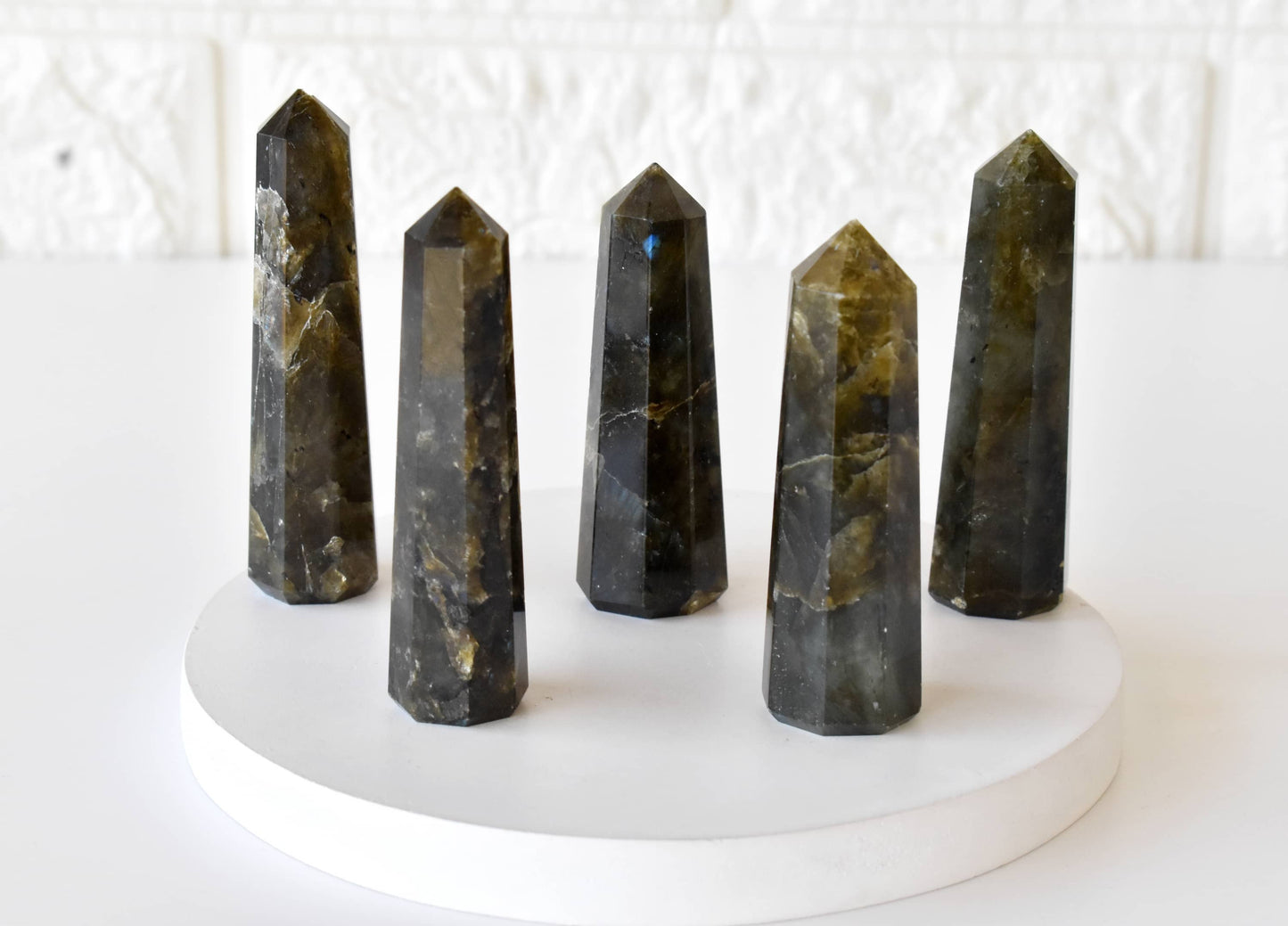 Labradorite Tower Point(Intuition & Spiritual Enlightenment)