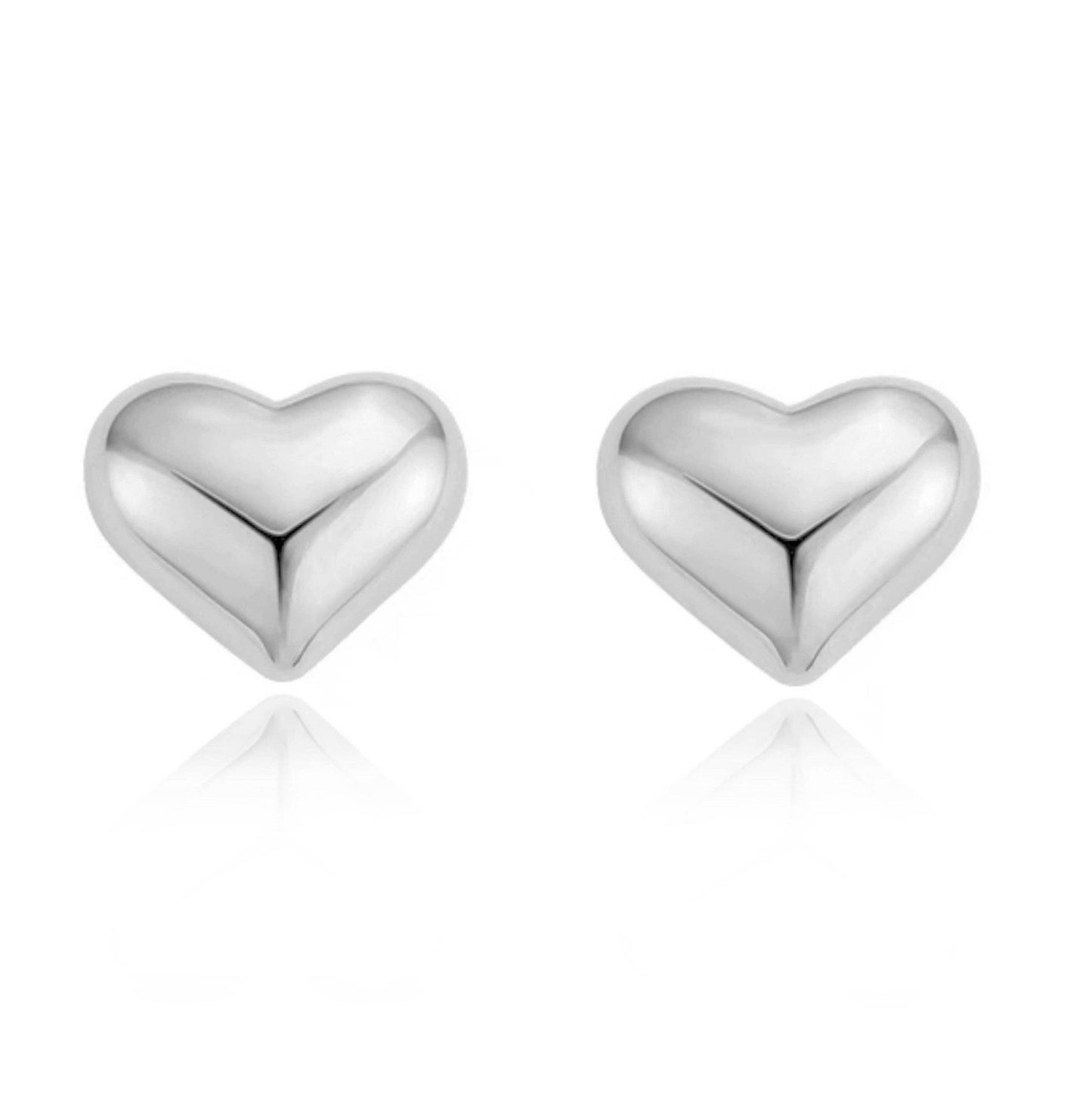 Puffy Heart Stud