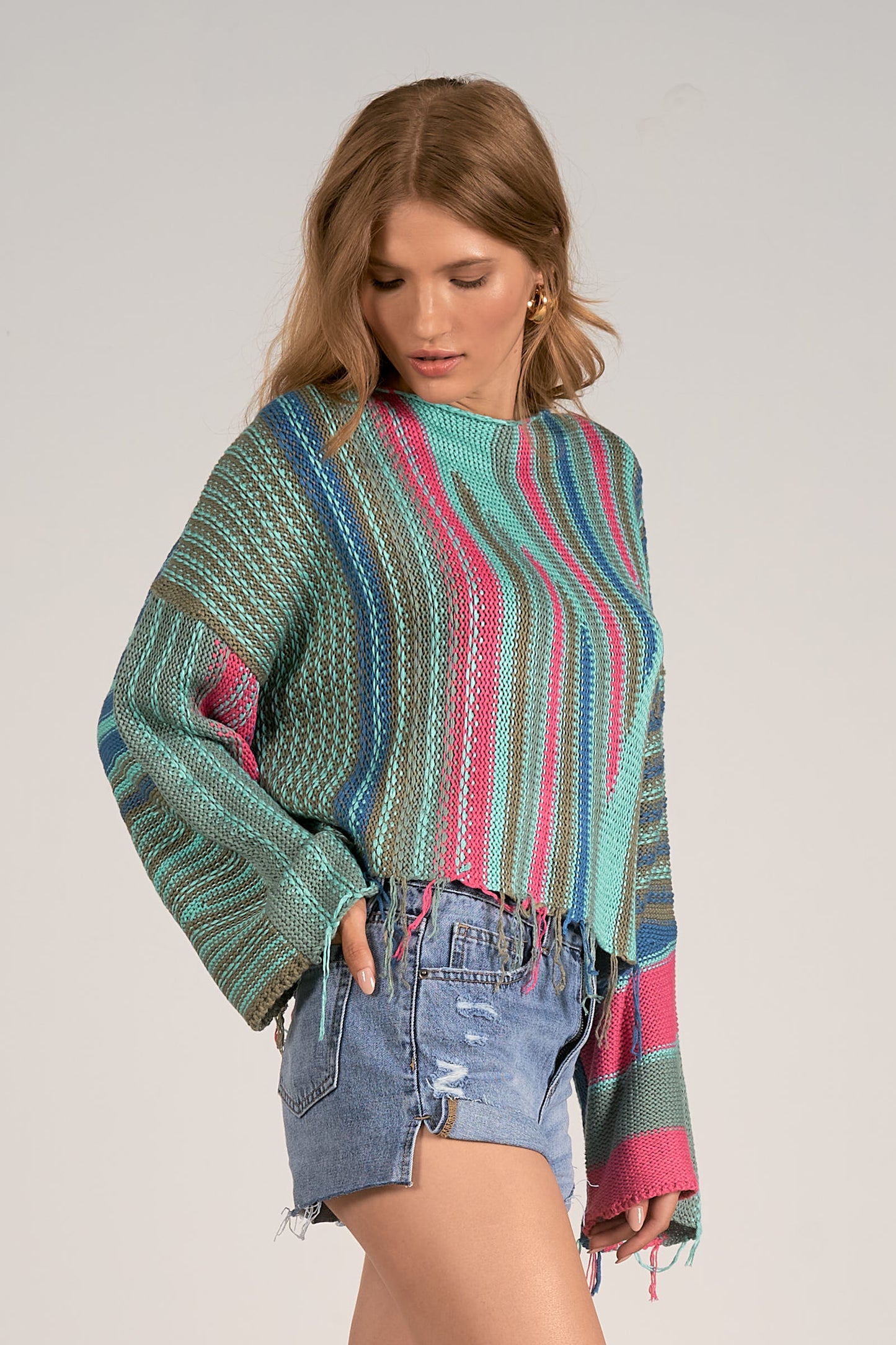 Multi Boho Sweater